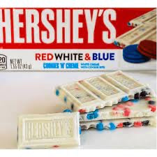 Hershey’s red blue