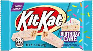 Kitkat birthday cake 42g