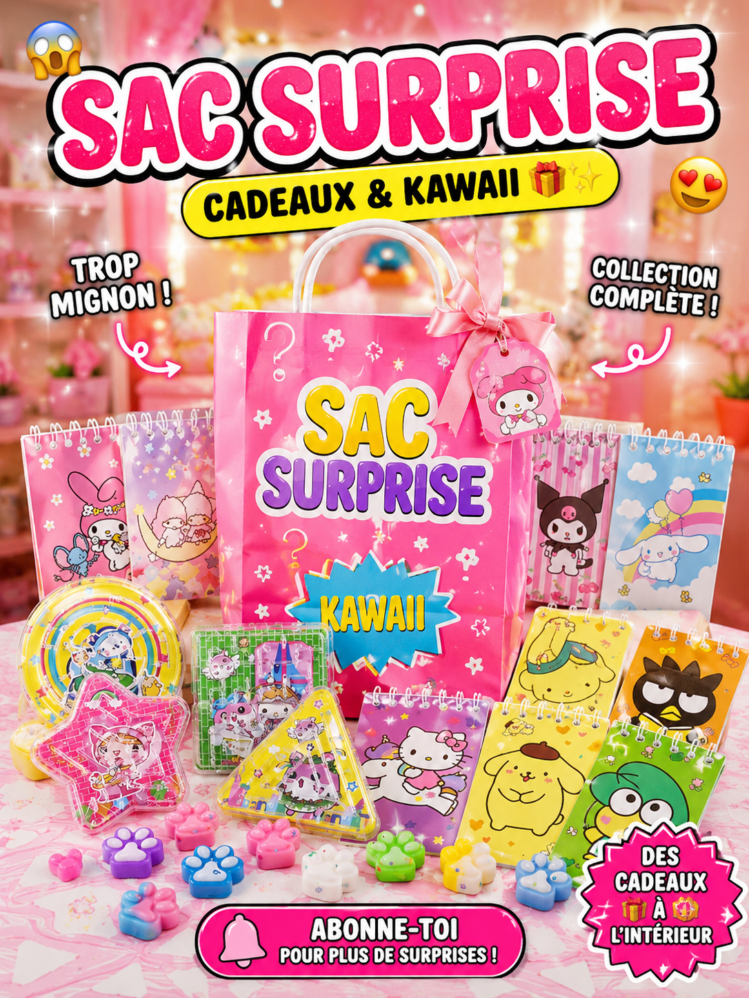 Sac surprise kawaii