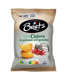Chips brets chèvre & piment d’espelette
