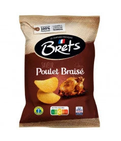 Chips brets poulet braisé